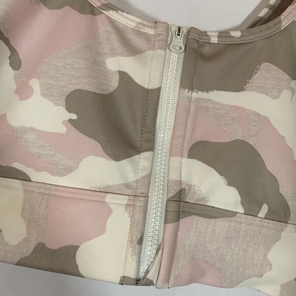 Gap Fit Sculpt Compression Camouflage Sports Bra - Picture 3 of 7